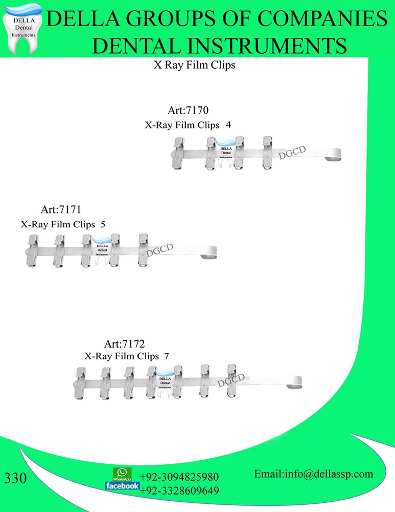 X Ray Film Clips